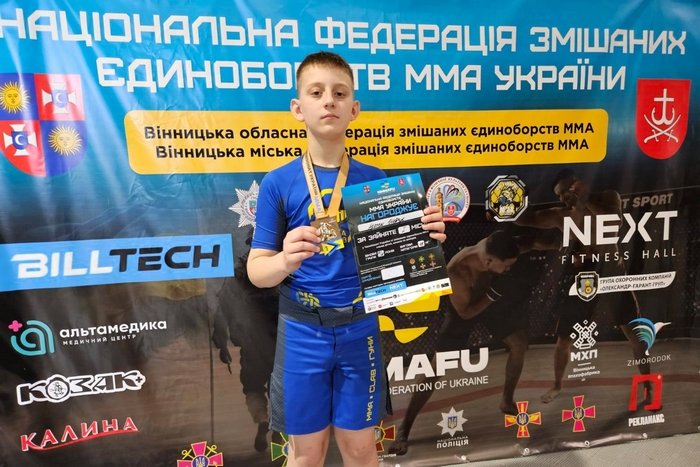 Кам'янчанин Артем Шевчук став чемпіоном України зі змішаних єдиноборств ММА