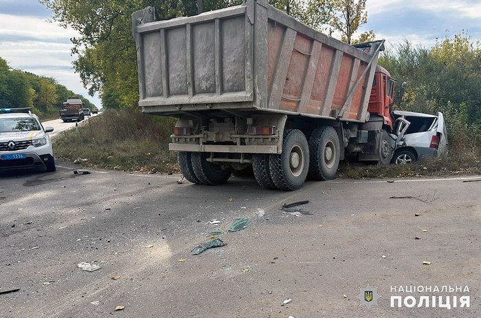 Смертельна аварія на Кам’янеччині: затримали водія вантажівки