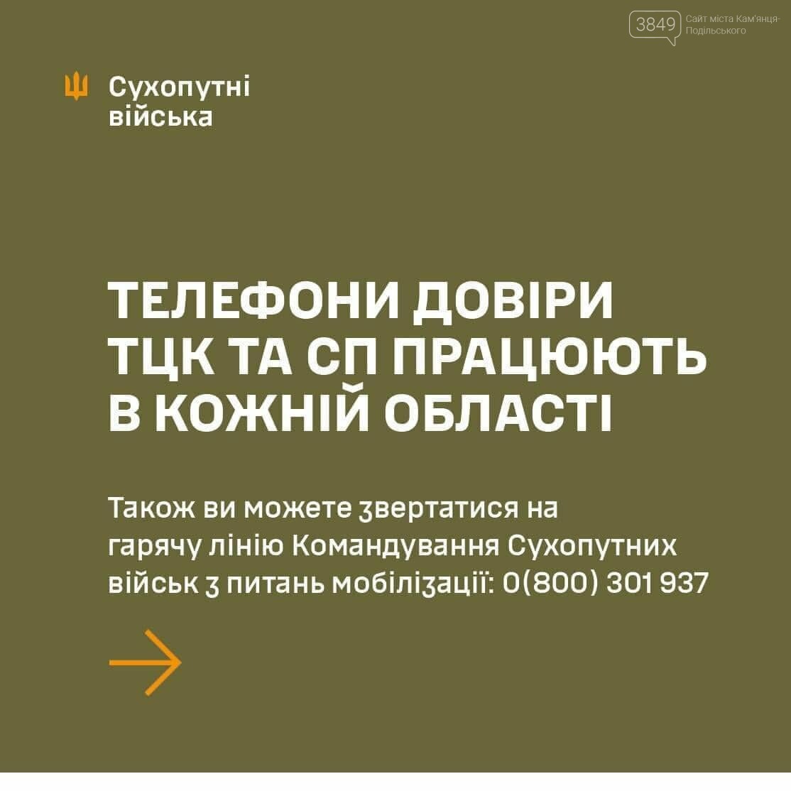 "Гаряча лінія" для реагування на протиправні дії представників ТЦК та СП, фото-1