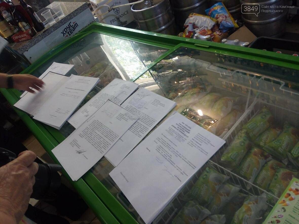Незаконний продаж алкоголю. У Кам`янці оштрафували магазин, фото-3 Незаконний продаж алкоголю. У Кам`янці оштрафували магазин, фото-3