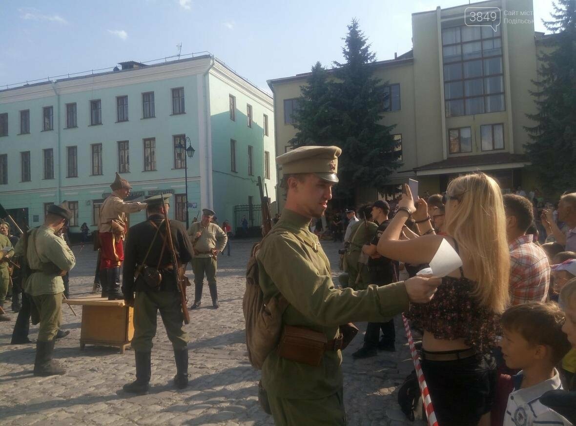 У Кам`янці реконструювали видовищний бій початку 20 століття, фото-1 У Кам`янці реконструювали видовищний бій початку 20 століття, фото-1