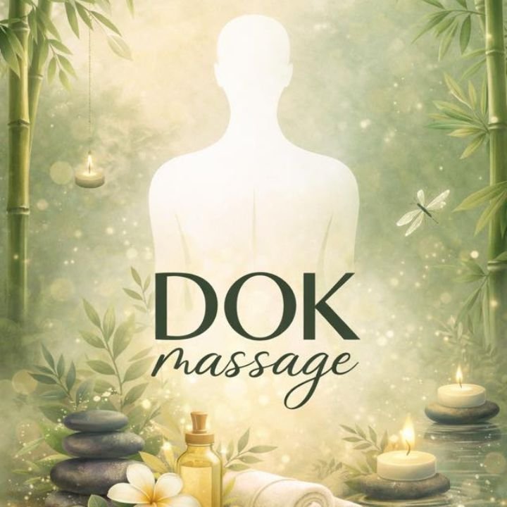 Логотип - DOK massage - лікувальний масаж та реабілітація у Кам’янці-Подільському