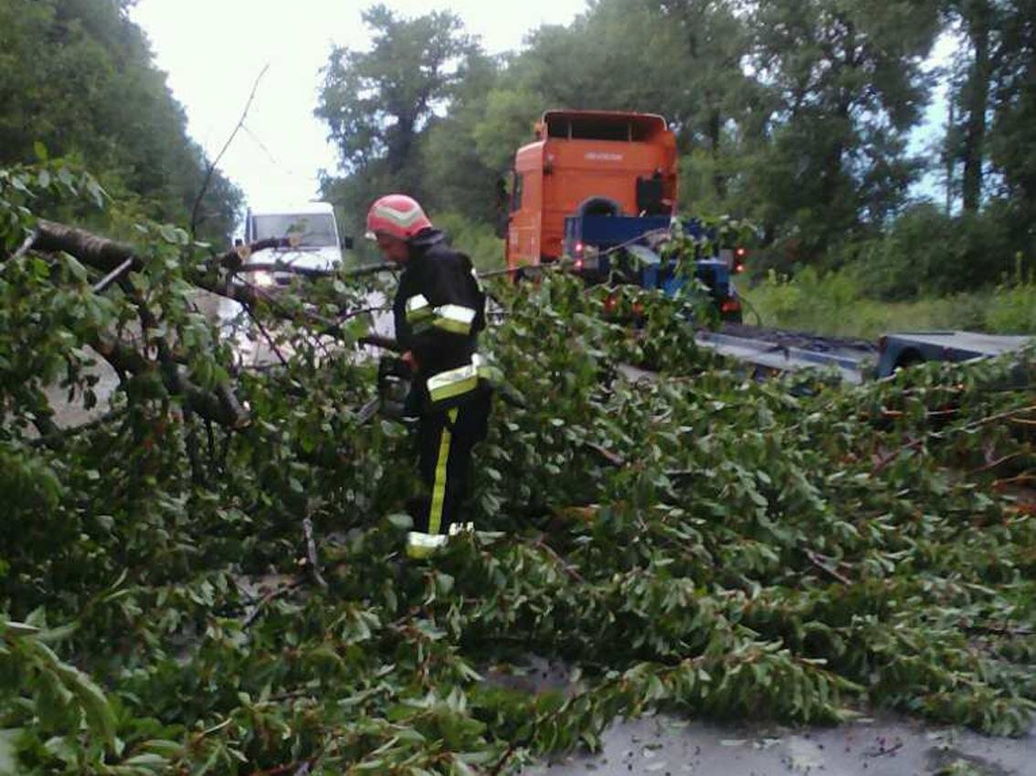 Вчорашня злива знеструмила 236 населених пунктів, фото-1 Вчорашня злива знеструмила 236 населених пунктів, фото-1