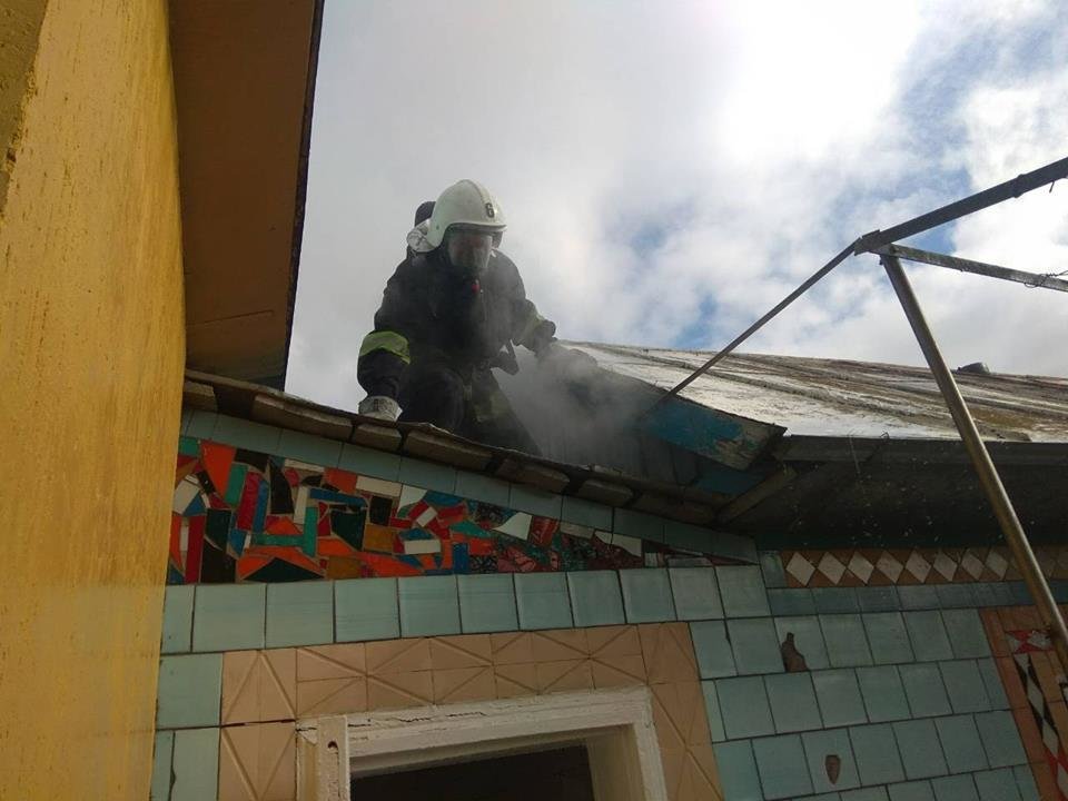 Пожежа житлового будинку у селі Слобідка Рихтівська, фото-1 Пожежа житлового будинку у селі Слобідка Рихтівська, фото-1
