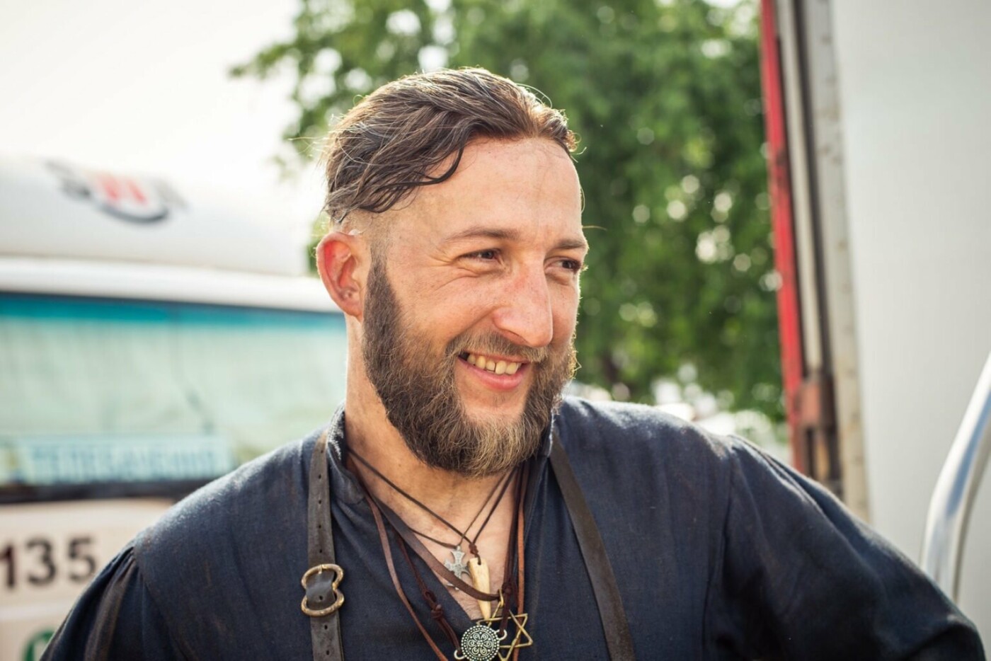 Володимир Кравчук на зйомках фільму “Козаки. Абсолютно брехлива історія”