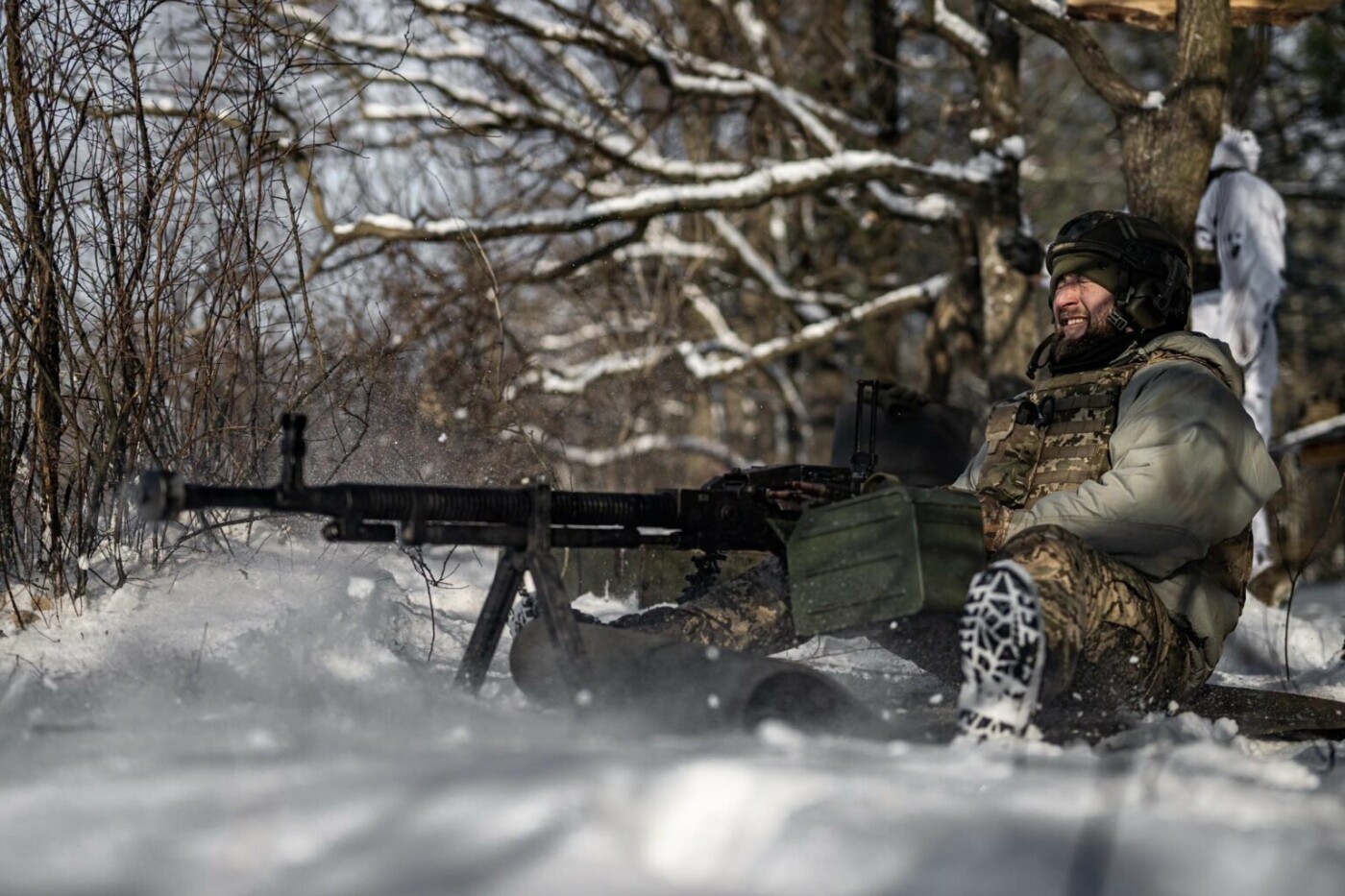 Кулеметник Володимир Кравчук