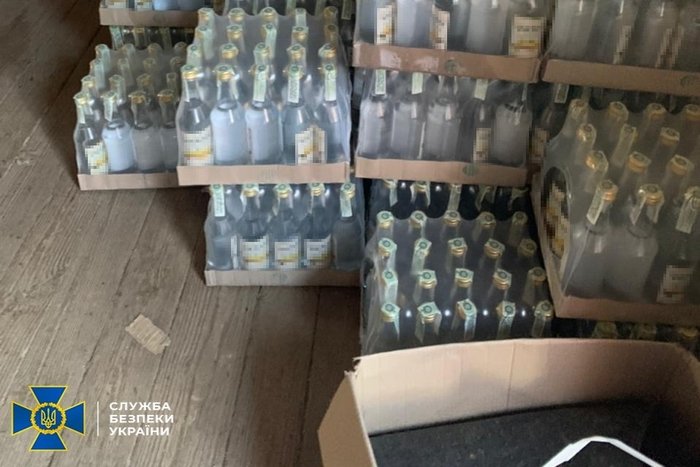 СБУ заблокувала канал оптового збуту контрафактного алкоголю