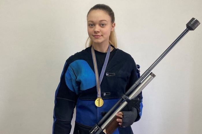 Вихованка ДЮСШ №1 стала чемпіонкою із кульової стрільби